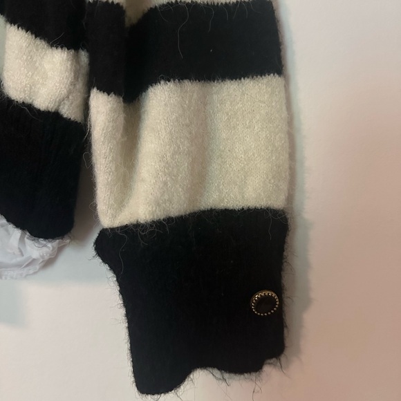 Black and White Striped Sweater - River Island - Picture 2 of 3